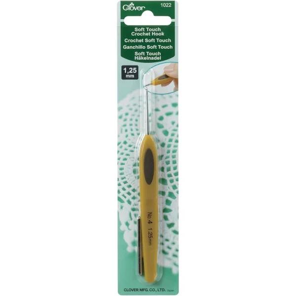 Clover - Soft Touch Crochet Hook (Size: 1,25 mm)