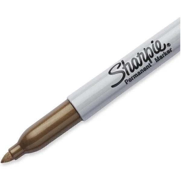 Sharpie - Marker - permanent - metallic gold - fine