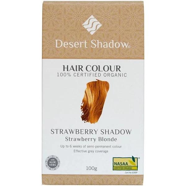 Desert Shadow Organic Hair Dye - Strawberry Shadow (100 g)