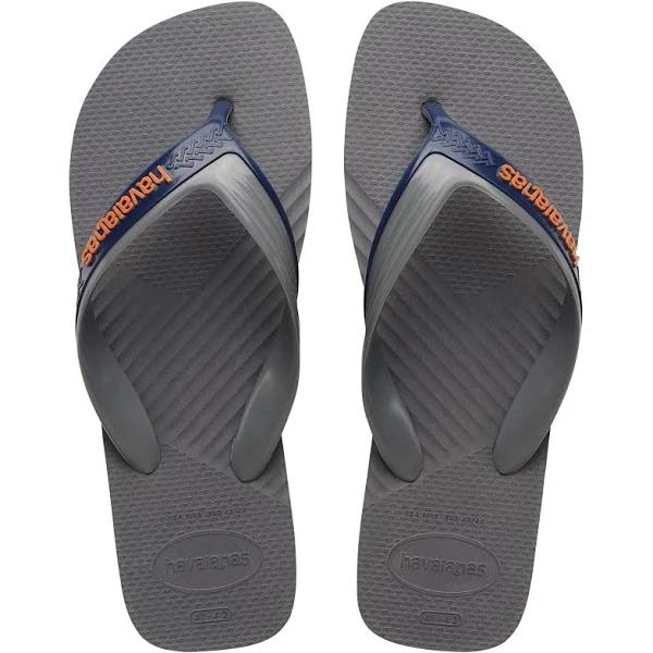 Havaianas Casual 2.0 Flip Flops Grey White - 39-40