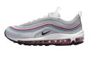 Nike Air Max 97 MNS Womens Silver Beach Shoes - Size 6 - Pure platinum/black-pink Prime