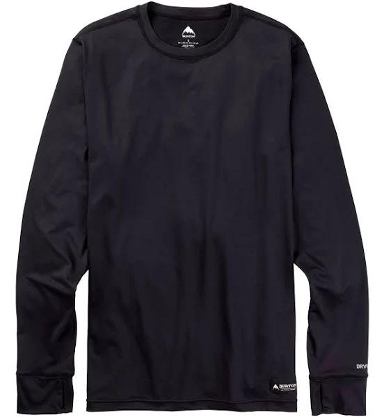 Burton Midweight Crew Long Sleeve Base Layer Black - S