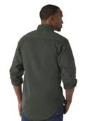 Wrangler Workwear 3w501 Twill Work Shirt - Forest Green, XXL