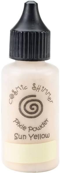 Cosmic Shimmer Pixie Powder 30ml-Sun Yellow