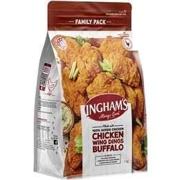 Ingham's Buffalo Chicken Wing Dings 1kg