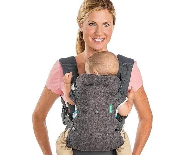 Flip Advanced 4 in 1 Baby Carrier, Baby Carrier With Ergonomic Seat, Adjtable, Facing The World An