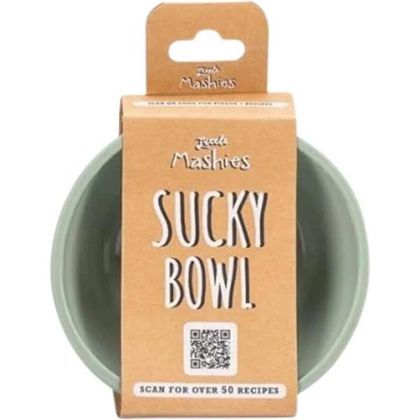 Little Mashies Silicone Sucky Bowl (Olive)