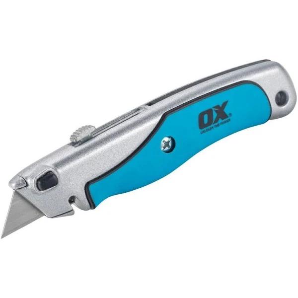 Ox Tools OX-P220801 Soft Grip Utility Knife | Tools Warehouse