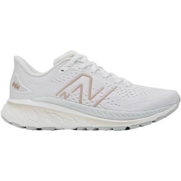 New Balance 860 V13 Wom Shoe Wht/Gd 9.5 B