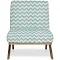 Palm Springs Fabric Armchair Duck Egg by Freedom