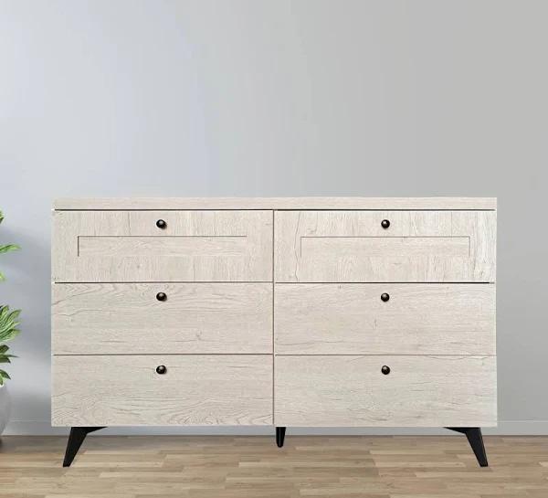 Caspain 6 Drawer Dresser