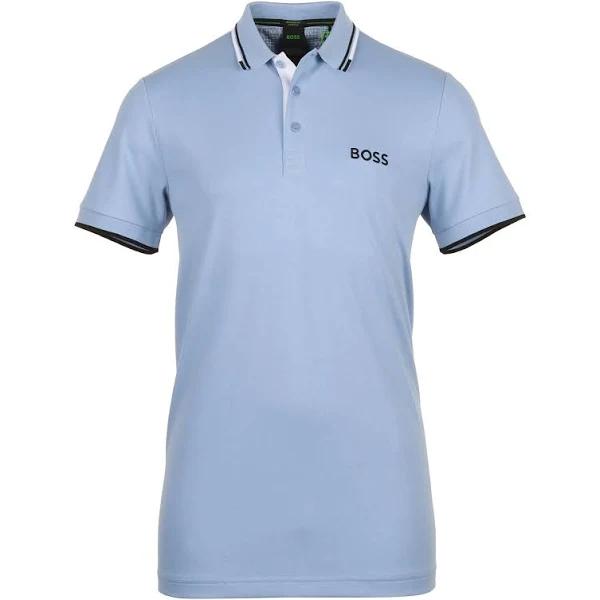 Boss Paddy Pro Polo Shirt FA24 - Mens Size Large - 50469102-498 - Blue