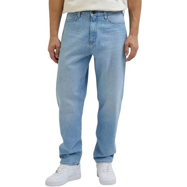 Lee Oscar Relaxed Tapered Fit Jeans in True Light Wash Blue