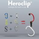 Heroclip Medium Blue Steel