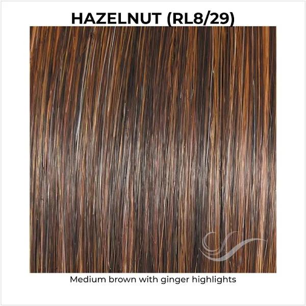 Raquel Welch Curve Appeal Lace Front Wig, RL8 29 Hazelnut