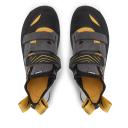 Evolv - Shaman Climbing Shoes - White/Grey/Gold - UK 7.5