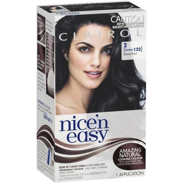 Clairol Nice & Easy 2 Black Hair Colour