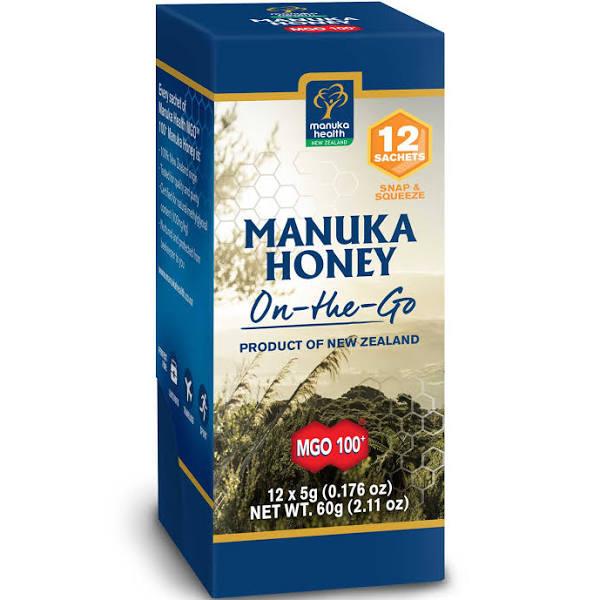 Manuka Health MGO 100+ Pure Manuka Honey Snap Pack