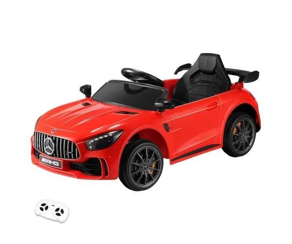 Kids Ride On Car Mercedes-Benz AMG GTR Licensed Electric Vehicle Toy w/ Remote