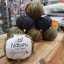 DMC Natura Spring 100% Cotton 4 Ply Crochet & Knitting Yarn, 50g Ball, Colour 498, Military Green