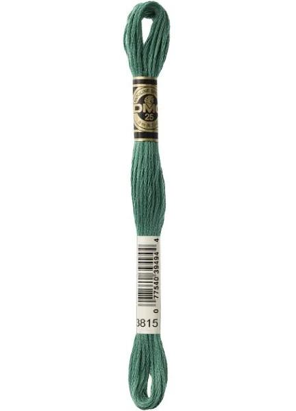 DMC Stranded Cotton 3815 Dark Celadon Green