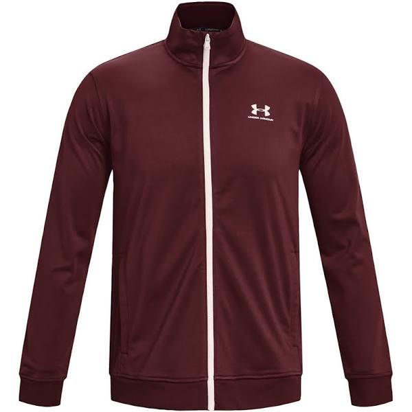 Under Armour Men's Sportstyle Tricot Jacket - L, Red