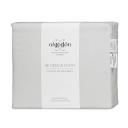 Algodon 300TC Cotton Fitted Sheet - Long Single (Silver)