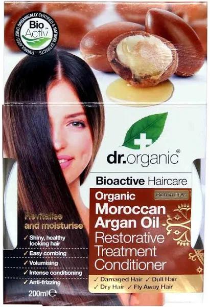 Dr Organic Moroccan Argan Oil Restorative Treatment Conditioner 200 ml