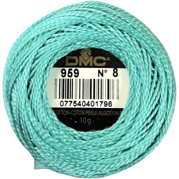 DMC Pearl Cotton Ball Size 8 87yd Medium Sea Green