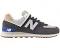 New Balance 574 Black White Grey Gum