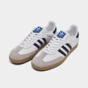 Adidas Samba OG Cloud White Night Indigo Shoes - Size 9 - Cloud White / Night Indigo / Gum