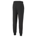 Essentials+ Two-Tone Logo Men's Pants in Black/White, Size Large, Cotton/Polyester by Puma