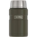 Thermos King Stainless Steel Flask 2L Matte Army