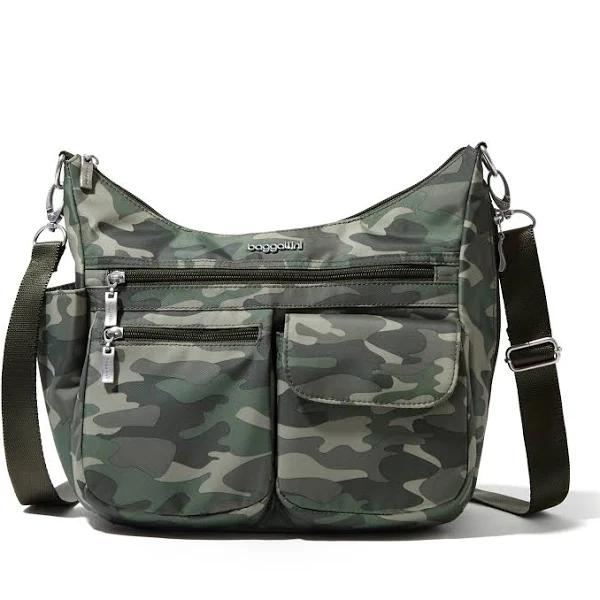 Baggallini Olive Camo Modern Everywhere Crossbody Bag NS