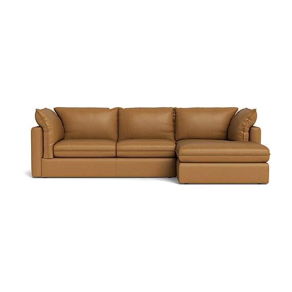 Sorrento Leather Modular Sofabed Taffy by Freedom, 100% Leather SA