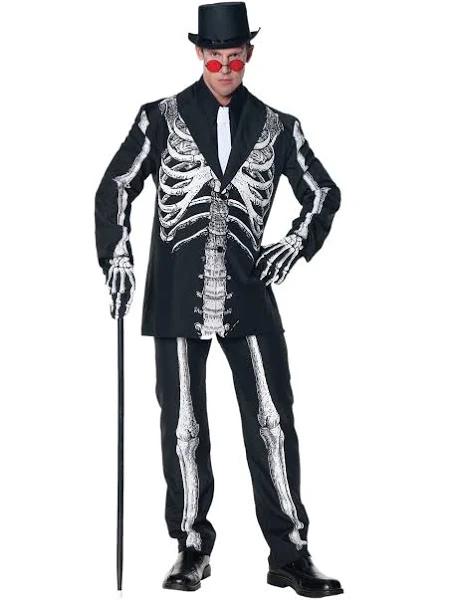 Bone Daddy Skeleton Suit Costume S3112189