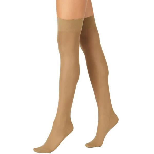 Sheer Relief for Active Legs Support Knee-Hi Women Stockings Socks Beige HGK Mini H33085