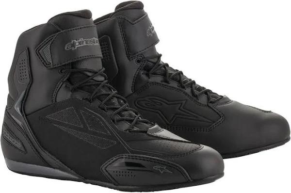 Alpinestars Faster 3 Drystar WP Shoes - Black/Cool Grey