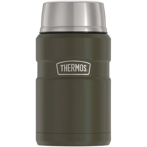 Thermos King Vacuum Insulated Food Jar 710ml Matte Army