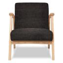 Den Fabric Armchair Licorice by Freedom