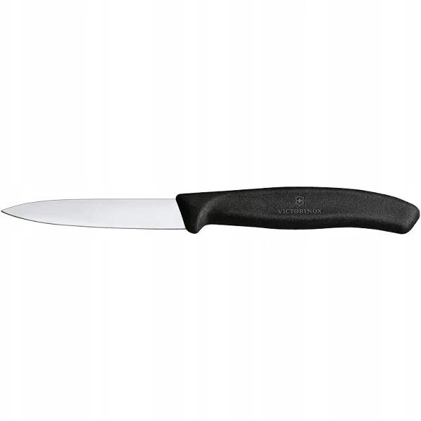 Victorinox Paring Knife Pointed Tip Black 8cm