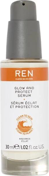 Ren Clean Skincare Glow and Protect Serum 30ml