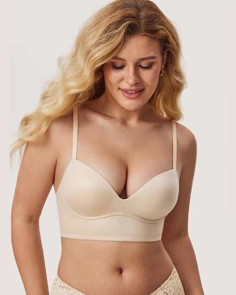 T-Shirt Push Up Bra / Beige / 14 / C