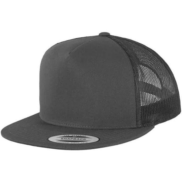 Trucker Style Cap Charcoal - Flexfit FX6006