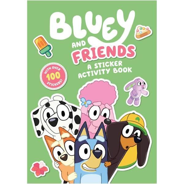 Bluey and Friends Sticker Activity Book