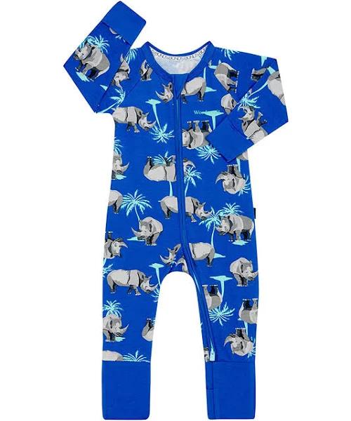 Bonds Zip Wondersuit - Radical Rhinos Belize Blue