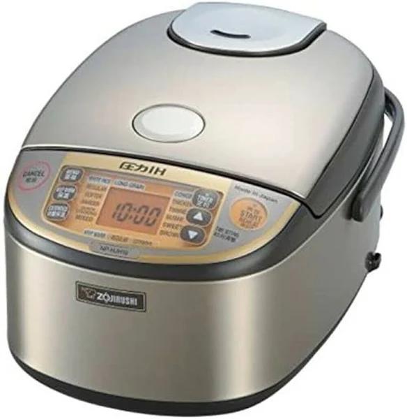 Zojirushi Pressure Ih Rice Cooker NP-HJH18 10-cups 220V SE Plug Made in Japan