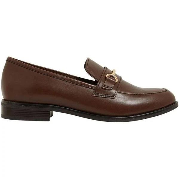 Sandler Paragon Flat Shoes in Brown Leather Brown 37