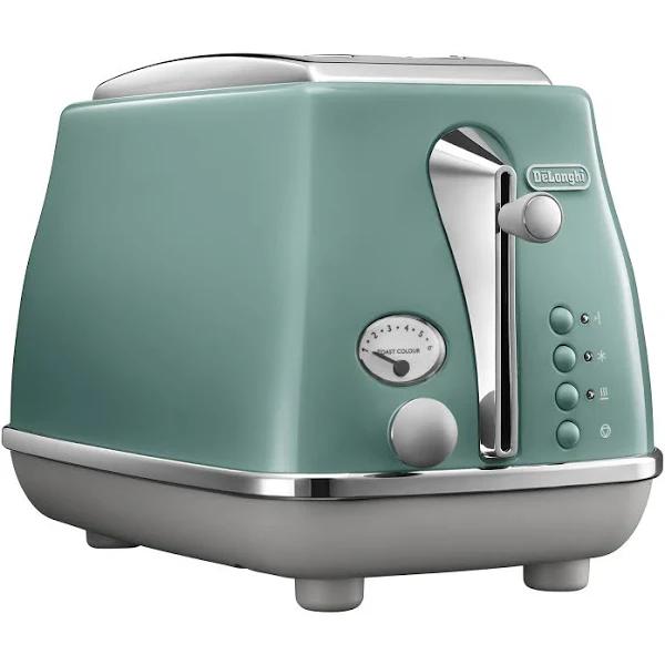 Delonghi Icona Capitals CTOC2003GR 2 Slice Toaster Toronto Green