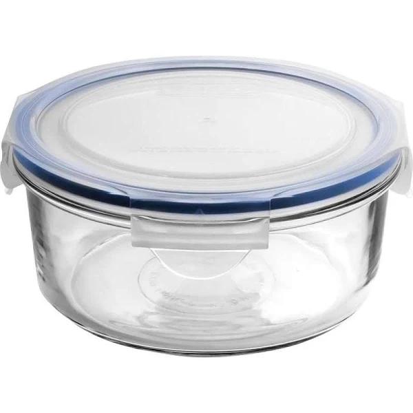 Glasslock - Round Tempered Glass Food Container 920ml